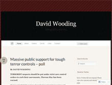 Tablet Screenshot of davidwooding.co.uk